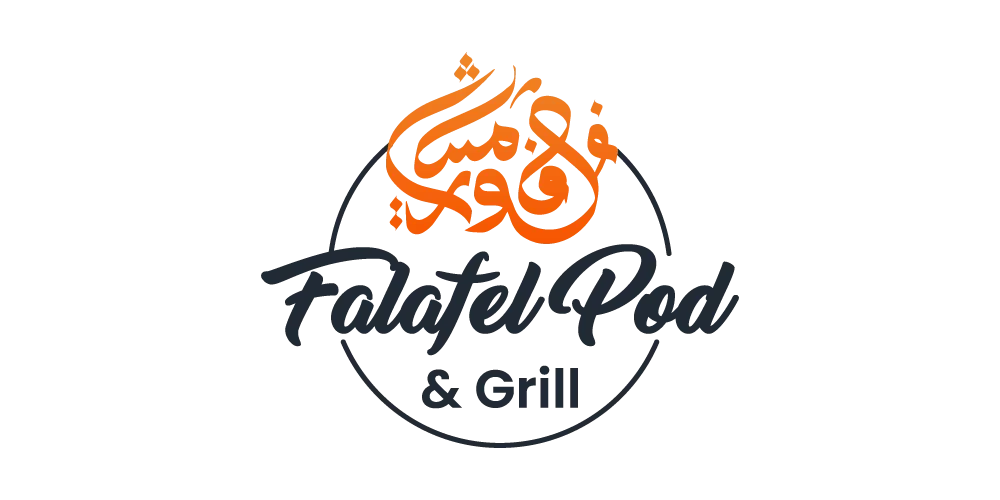 Falafel pod and Grill — client of Saman Akram, brand identity designer